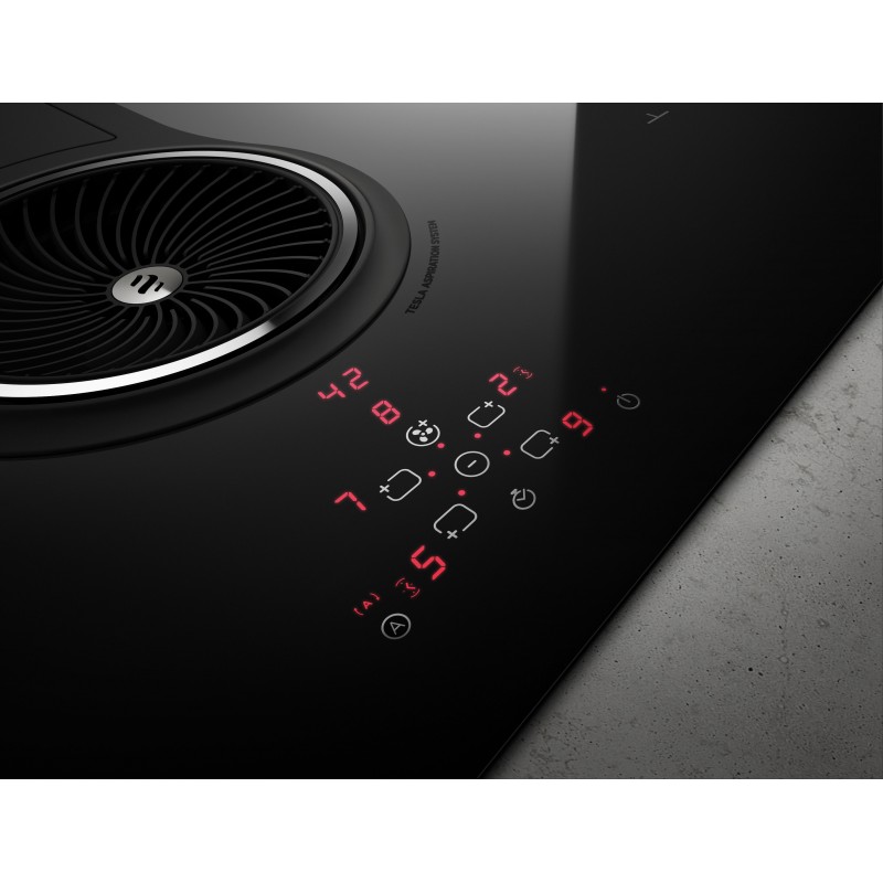 Elica NIKOLATESLA Black Built-in Zone induction hob 4 zone(s)