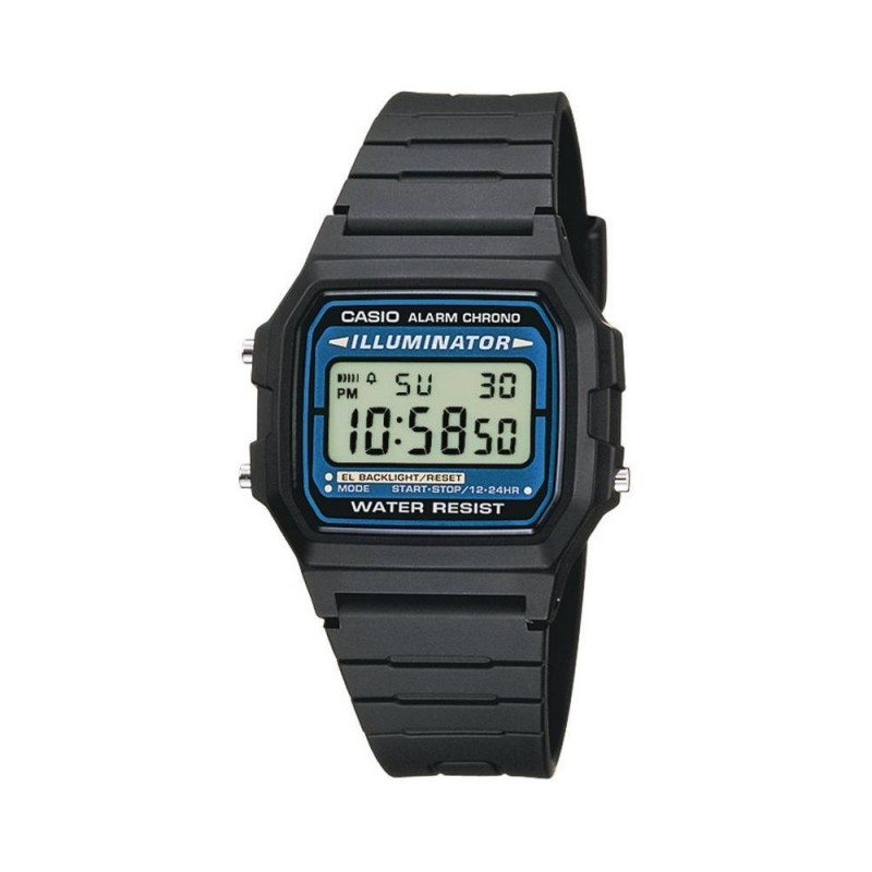 Casio Orologio polso Collection F 105W 1AWYEF Nero