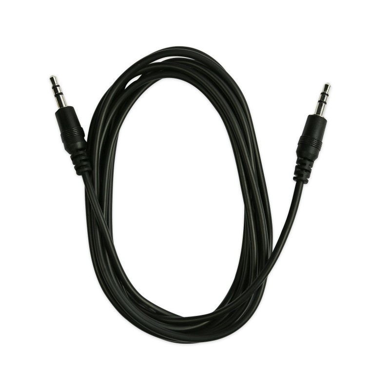 Ekon ECAJACK18MMK cable de audio 1,8 m 3,5mm Negro