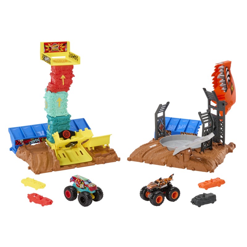 Hot Wheels Monster Trucks Arena Smashers Playset – Hopkins Of Wicklow