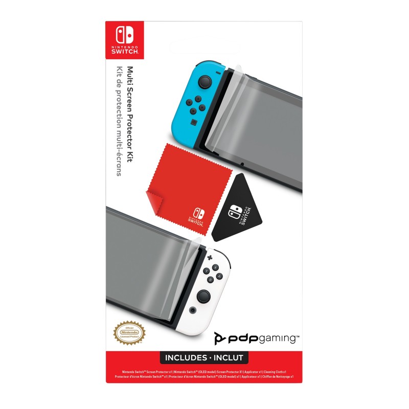 PDP Nintendo Switch & OLED Multi Screen Protector Kit