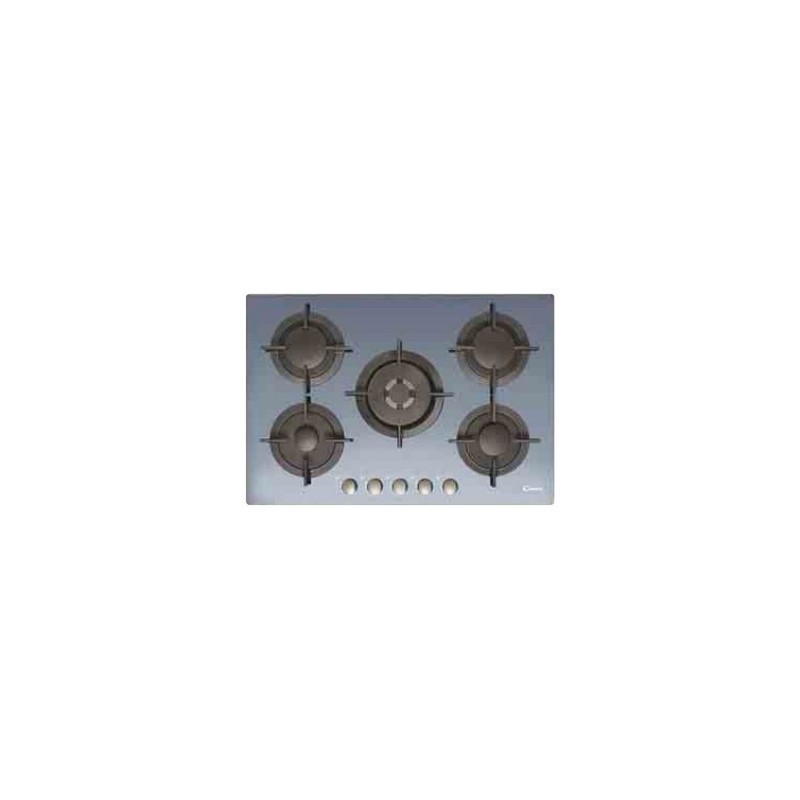 Candy CVG75SWP X Grey Built-in 75 cm Gas 5 zone(s)