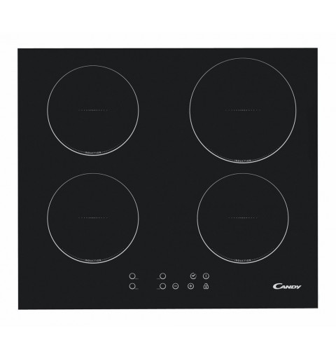 Candy CELPI 60 Noir Intégré (placement) Plaque avec zone à induction 4 zone(s)