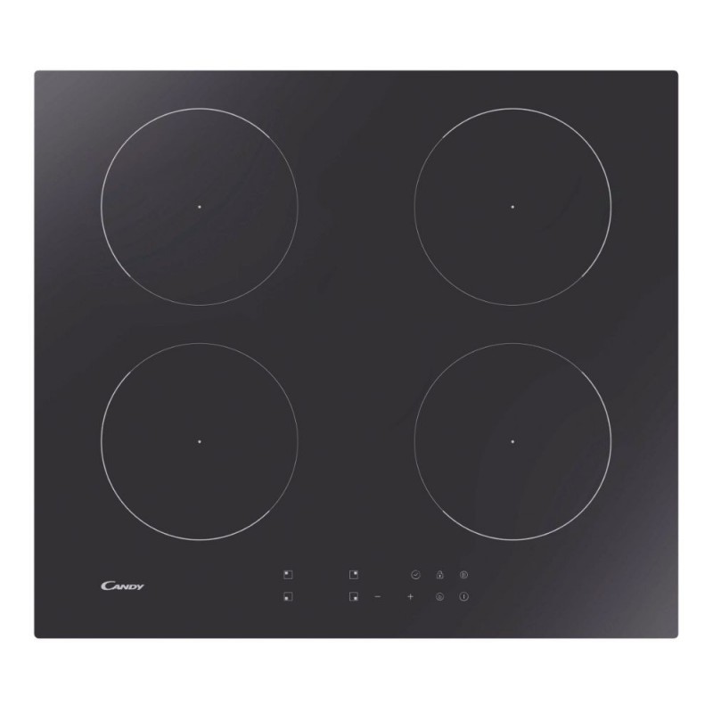 Candy Smart CDJ642KTT Schwarz Integriert 60 cm Zonen-Induktionskochfeld 4 Zone(n)