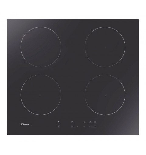 Candy Smart CDJ642KTT Nero Da incasso 60 cm Piano cottura a induzione 4 Fornello(i)