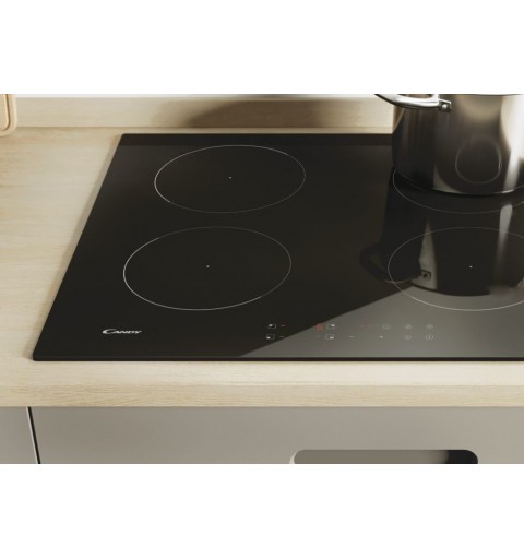 Candy Smart CDJ642KTT Noir Intégré (placement) 60 cm Plaque avec zone à induction 4 zone(s)
