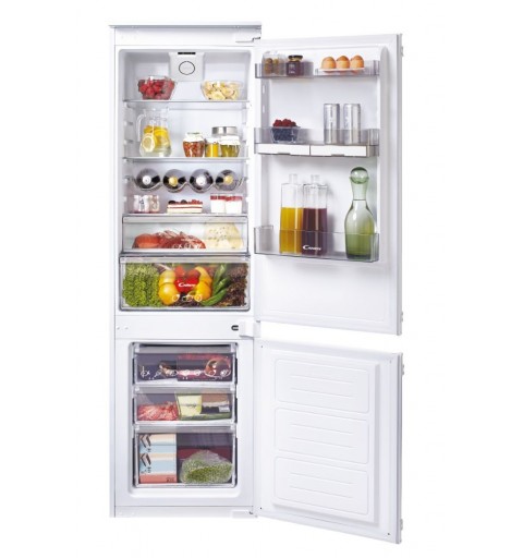 Candy CKBBS 174 FT N frigorifero con congelatore Da incasso 250 L E Bianco