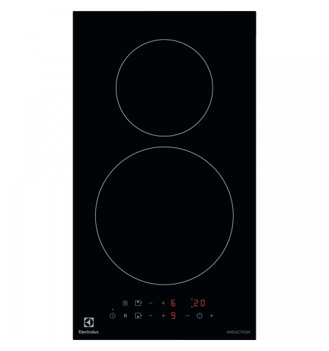 Electrolux LIT30230C Nero Da incasso Piano cottura a induzione 2 Fornello(i)