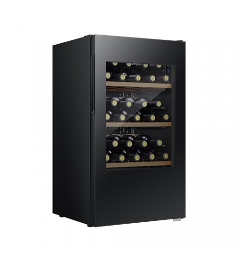 Hisense RW12D4NWG0 refroidisseur à vin Refroidisseur de vin compresseur Autoportante Noir 30 bouteille(s)