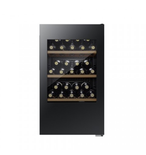 Hisense RW12D4NWG0 refroidisseur à vin Refroidisseur de vin compresseur Autoportante Noir 30 bouteille(s)