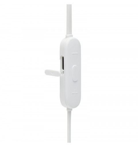 JBL Tune 125 Auricolare Wireless In-ear MUSICA USB tipo-C Bluetooth Bianco