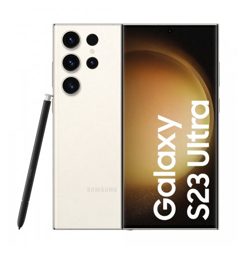 Samsung Galaxy S23 Ultra SM-S918B 17,3 cm (6.8 Zoll) Dual-SIM Android 13 5G USB Typ-C 12 GB 512 GB 5000 mAh Cremefarben