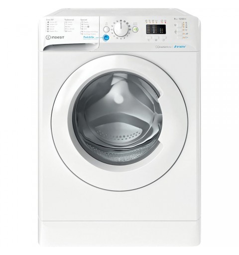 Indesit BWA 81285X W IT lavadora Carga frontal 8 kg 1200 RPM B Blanco