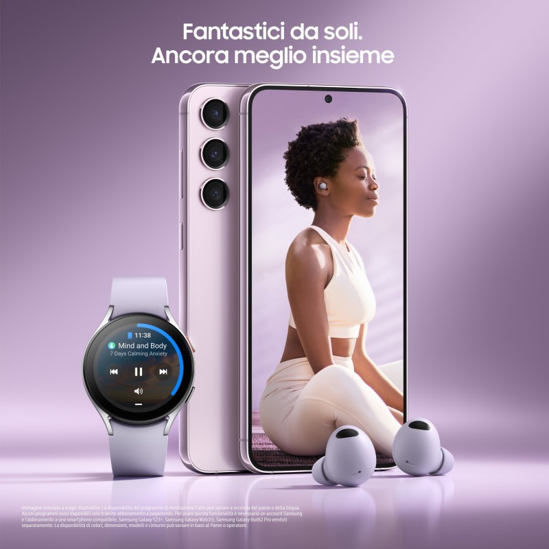 Samsung Galaxy S23+ SM-S916B 16.8 cm (6.6") Dual SIM Android 13 5G USB Type-C 8 GB 512 GB 4700 mAh Lavender