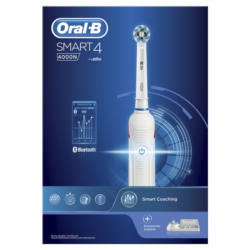 Oral-B 80314186 cepillo eléctrico para dientes Adulto Cepillo dental oscilante Blanco