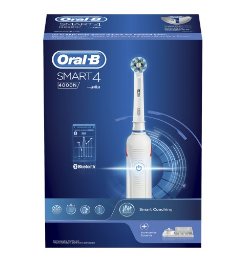 Oral-B 80314186 Elektrische Zahnbürste Erwachsener Rotierende-vibrierende Zahnbürste Weiß