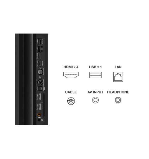 TCL 65C735 Fernseher 165,1 cm (65 Zoll) 4K Ultra HD Smart-TV WLAN Schwarz