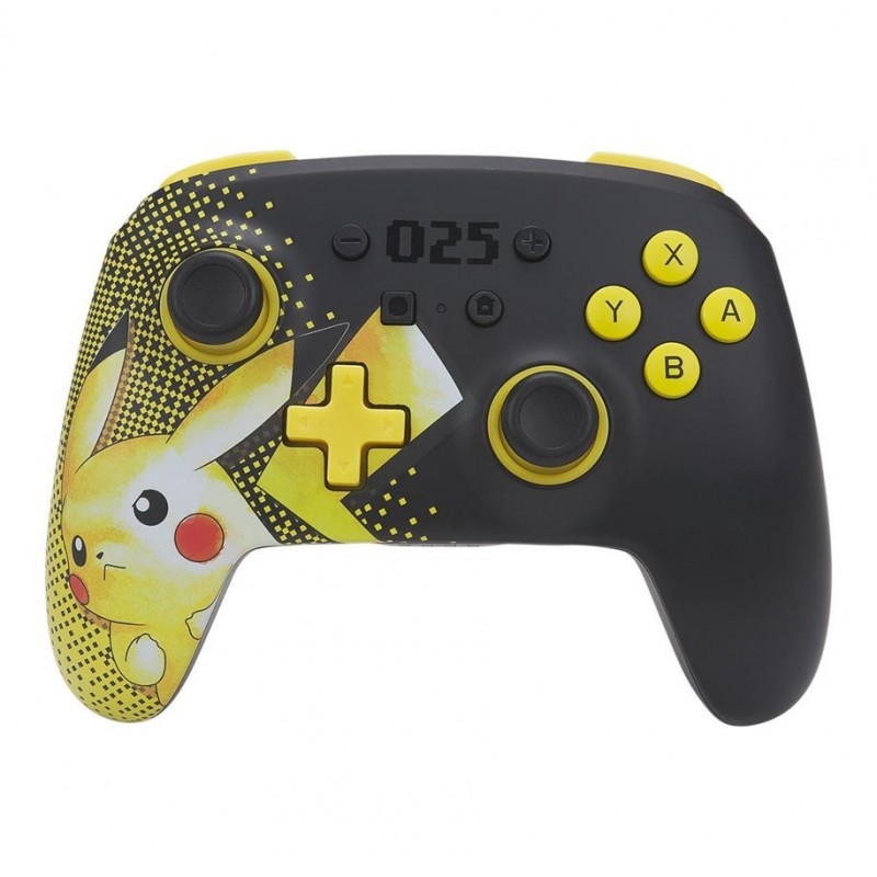 PowerA 1521476-01 Gaming-Controller Schwarz, Gelb Bluetooth USB Gamepad Analog Digital Nintendo Switch, Nintendo Switch Lite