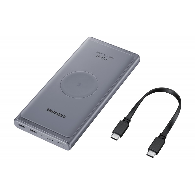 Samsung EB-U3300 10000 mAh Kabelloses Aufladen Grau