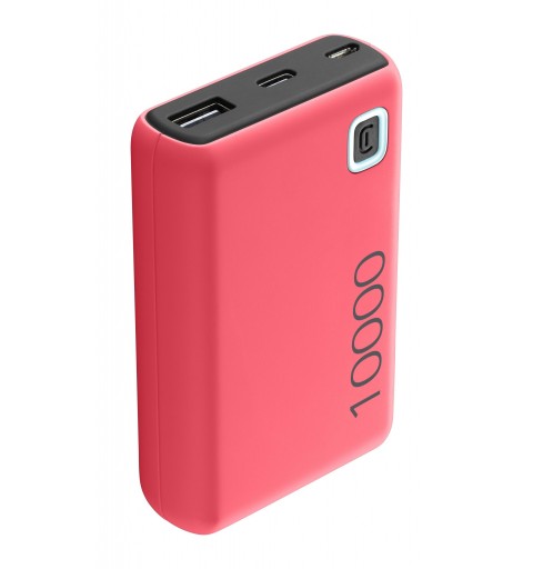 Cellularline ESSENCE Polímero de litio 10000 mAh Negro, Rojo