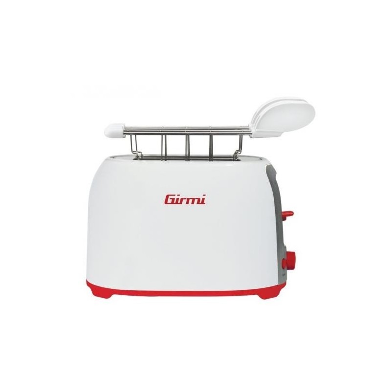 Girmi TP10 2 rebanada(s) 750 W Rojo, Blanco