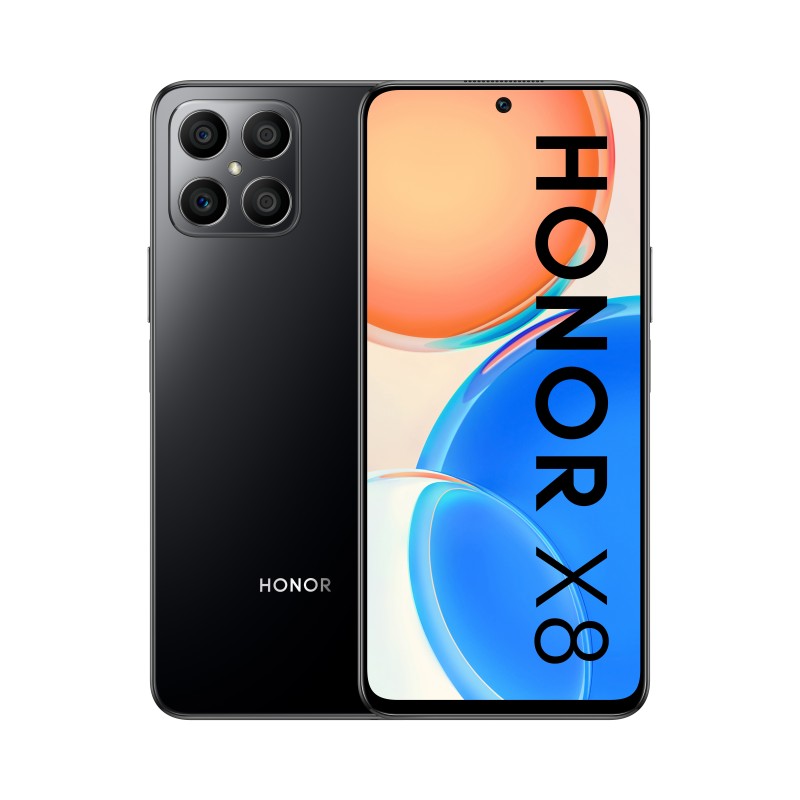 Honor X8 17 cm (6.7") Doppia SIM Android 11 4G USB tipo-C 6 GB 128 GB 4000 mAh Nero