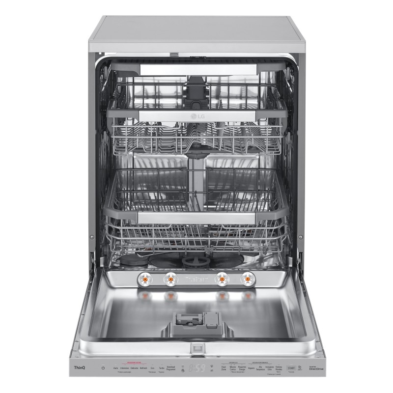 LG DF455HSS lavastoviglie Libera installazione 14 coperti C