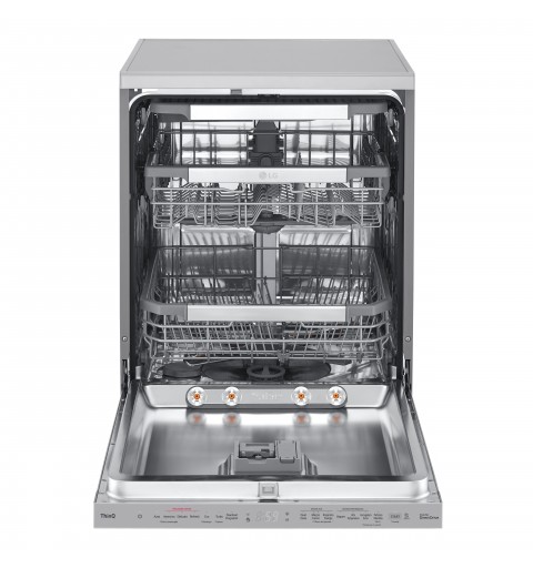 LG DF455HSS lavastoviglie Libera installazione 14 coperti C