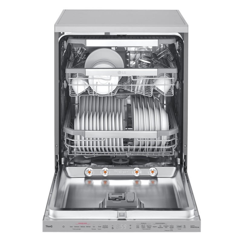 LG DF455HSS lavastoviglie Libera installazione 14 coperti C