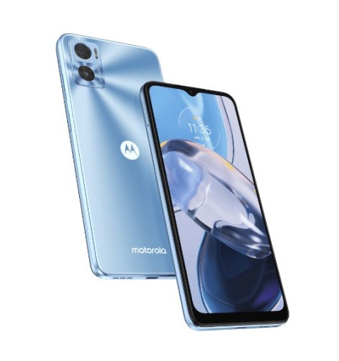 Motorola Moto E 22 16,5 cm (6.5") Ranura híbrida Dual SIM Android 12 4G USB Tipo C 3 GB 32 GB 4020 mAh Azul