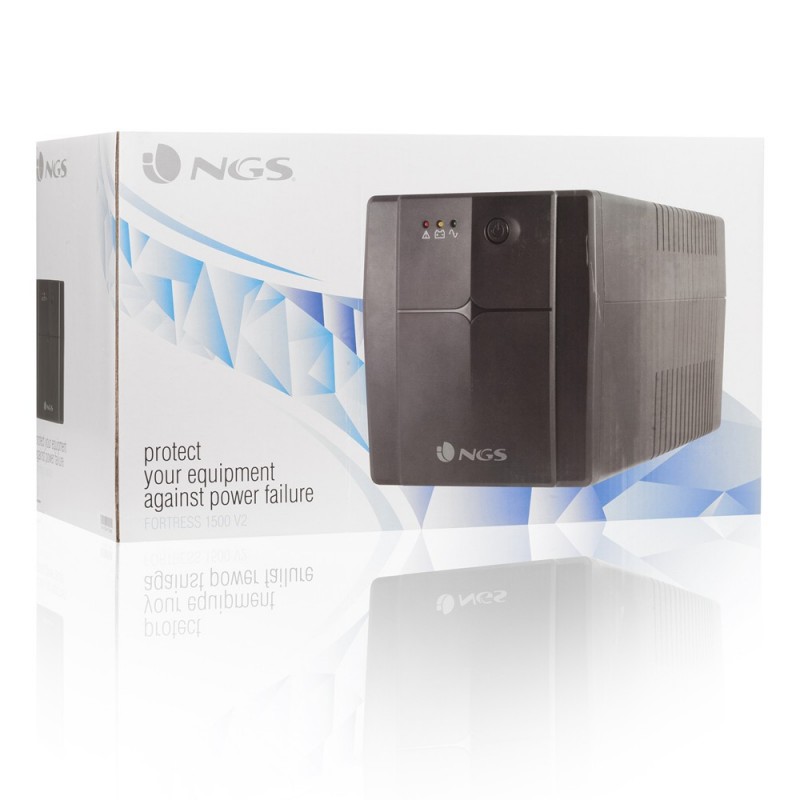 NGS FORTRESS 1500 V2 Standby (Offline) 1,2 kVA 720 W 3 presa(e) AC