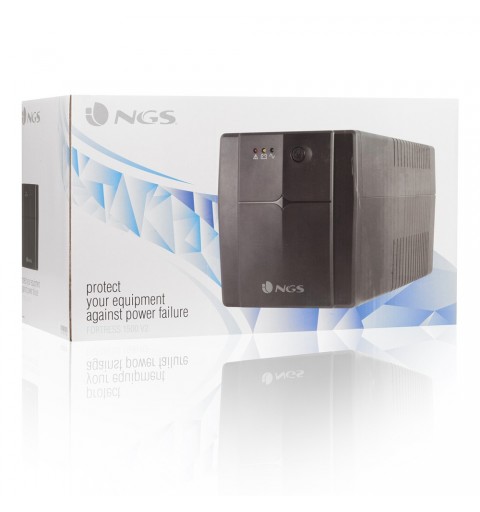 NGS FORTRESS 1500 V2 Standby (Offline) 1,2 kVA 720 W 3 presa(e) AC