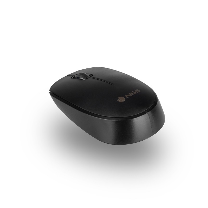 NGS Allure Kit, QWERTY, IT keyboard Mouse included RF Wireless Italian Black