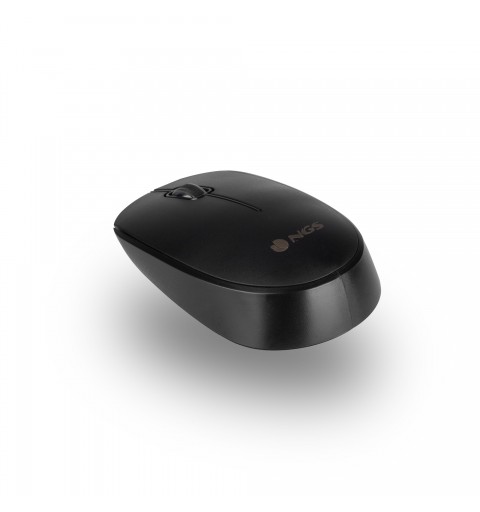 NGS Allure Kit, QWERTY, IT keyboard Mouse included RF Wireless Italian Black