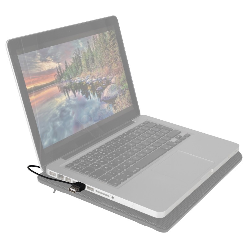 NGS Jetstand notebook cooling pad 39.6 cm (15.6") 1000 RPM Black