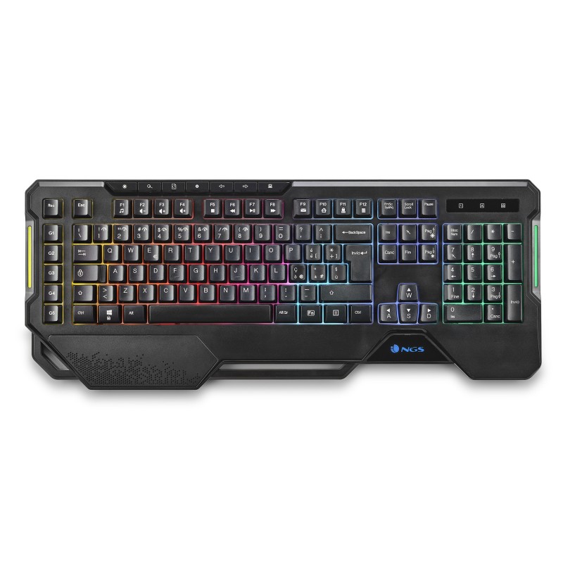 NGS GKX-450 IT teclado USB QWERTY Italiano Negro