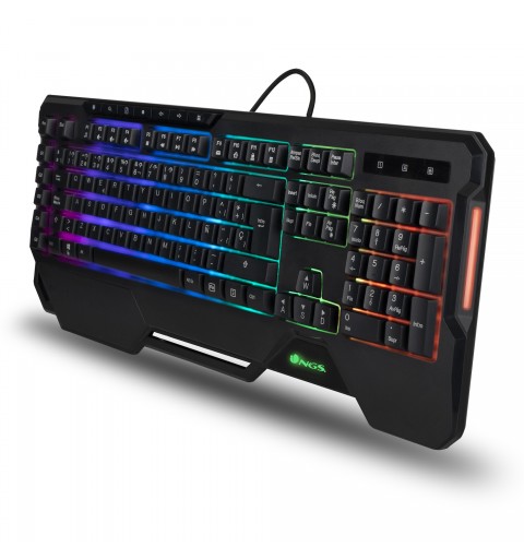 NGS GKX-450 IT teclado USB QWERTY Italiano Negro