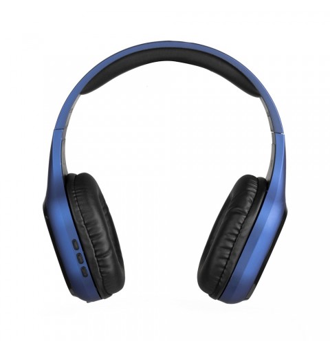 NGS Artica Sloth Kopfhörer Verkabelt & Kabellos Kopfband Anrufe Musik Bluetooth Schwarz, Blau