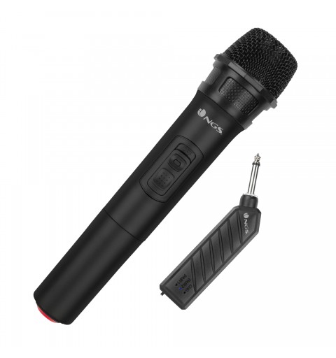 NGS SINGER AIR Nero Microfono per karaoke