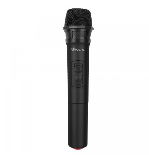 NGS SINGER AIR Nero Microfono per karaoke