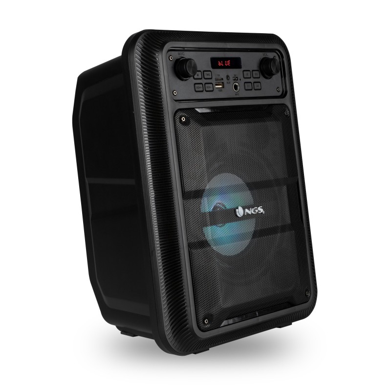 NGS Roller Lingo Tragbarer Stereo-Lautsprecher Schwarz 9 W