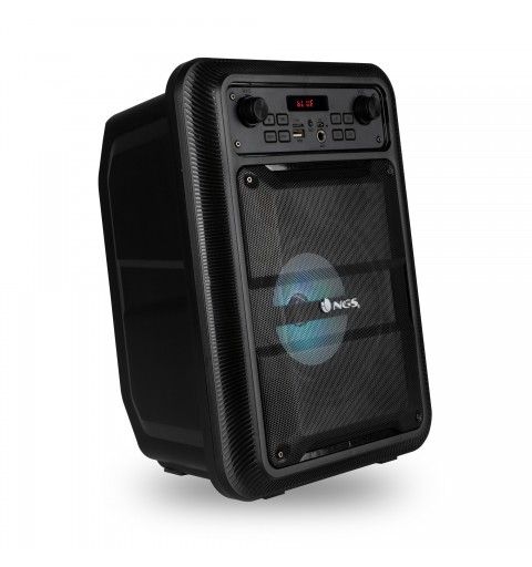 NGS Roller Lingo Tragbarer Stereo-Lautsprecher Schwarz 9 W