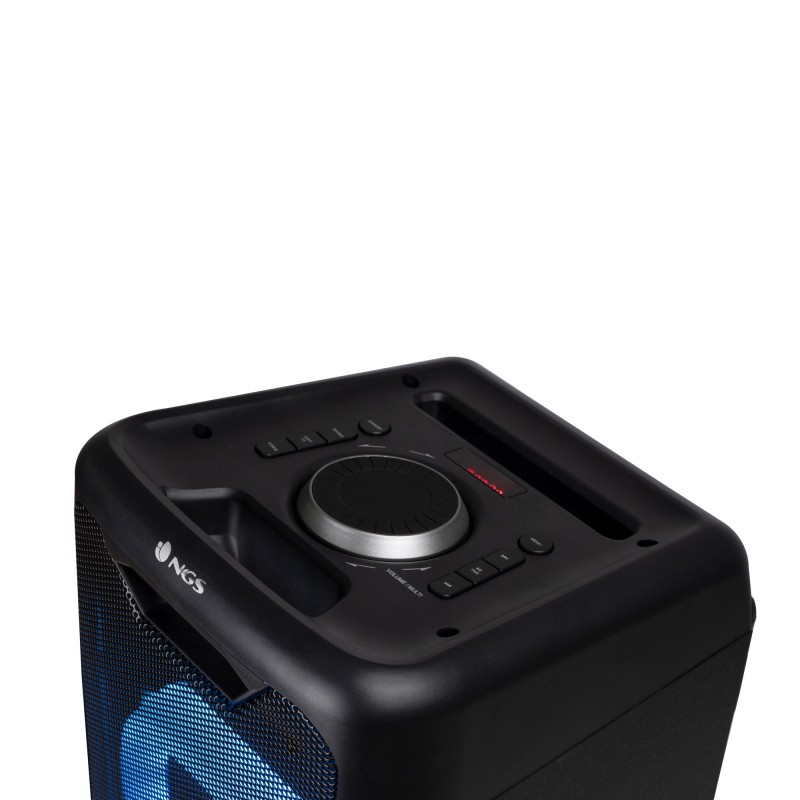 NGS WILD RAVE 2 Altoparlante portatile stereo Nero 300 W