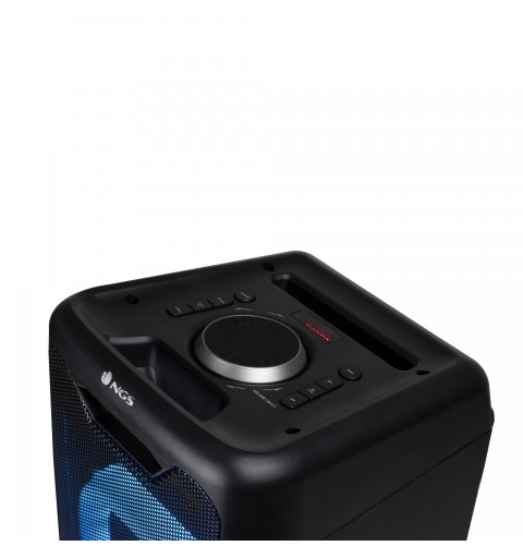 NGS WILD RAVE 2 Enceinte portable stéréo Noir 300 W