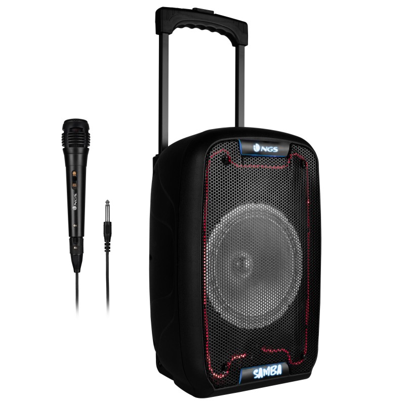 NGS Wild Samba Altavoz monofónico portátil Negro 8 W