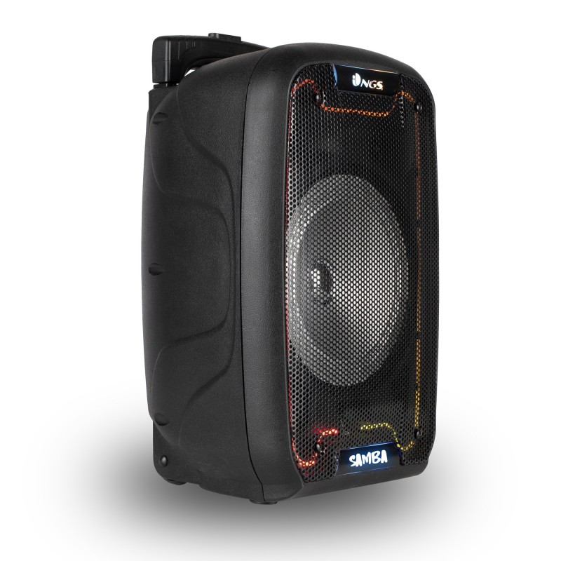 NGS Wild Samba Altavoz monofónico portátil Negro 8 W