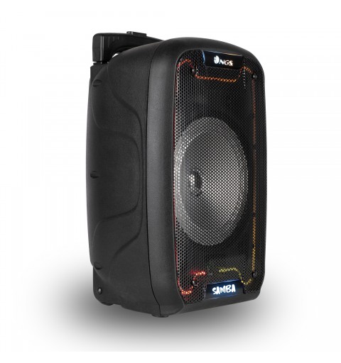 NGS Wild Samba Altavoz monofónico portátil Negro 8 W