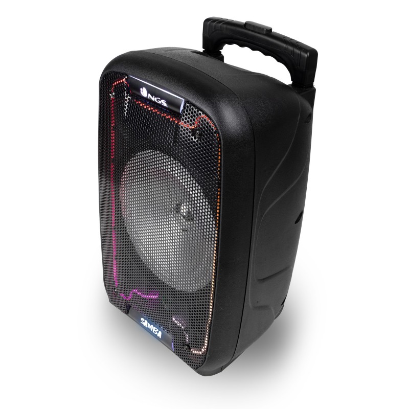 NGS Wild Samba Altavoz monofónico portátil Negro 8 W