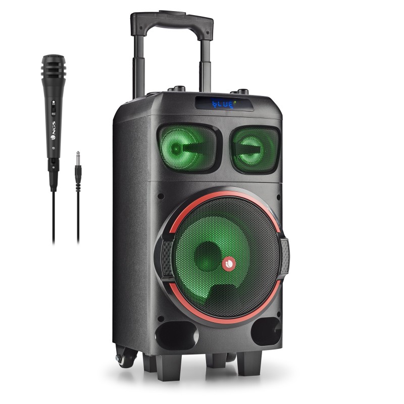 NGS WILD DUB ZERO Stereo portable speaker Black 120 W