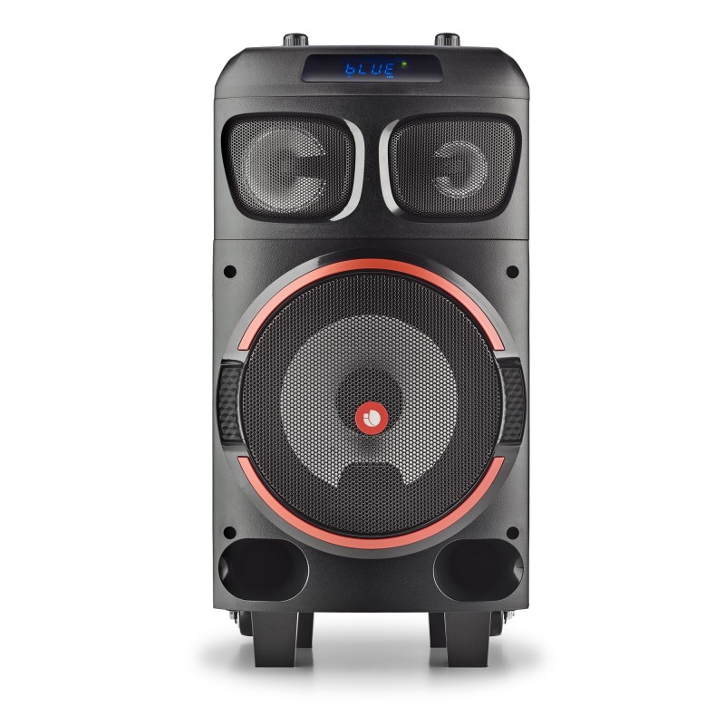 NGS WILD DUB ZERO Tragbarer Stereo-Lautsprecher Schwarz 120 W